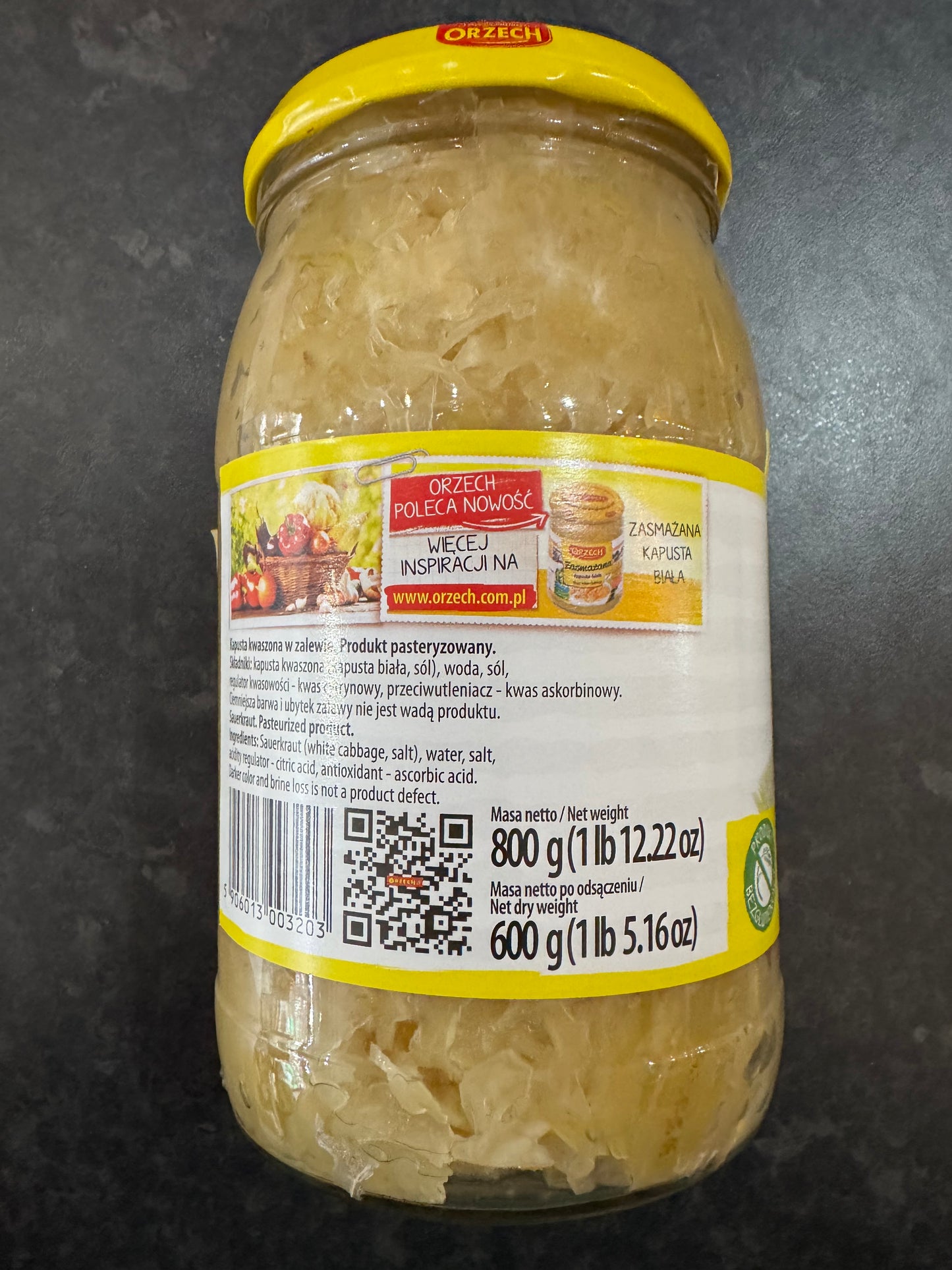 Orzech Sauerkraut 800g