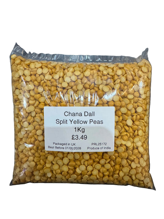 Chana Dall/Split Yellow Peas 1Kg