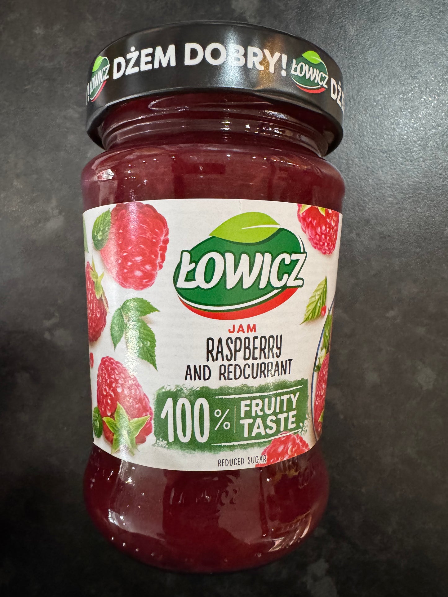 Lowicz Raspberry and Redcurrant  Jam 280g