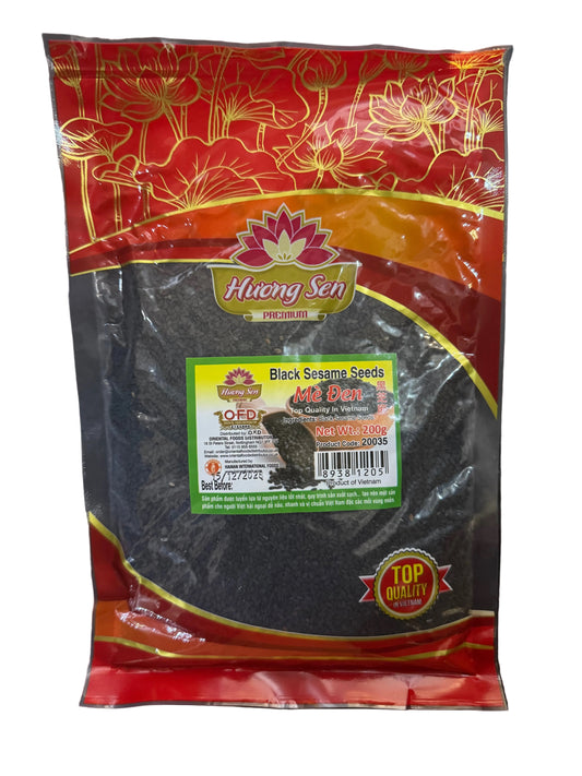 Huong Sen Black Sesame Seeds Me Den 200g