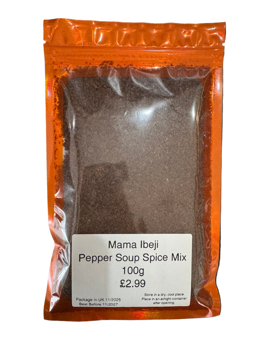 Mama Ibeji Pepper Soup Spice Mix 100g