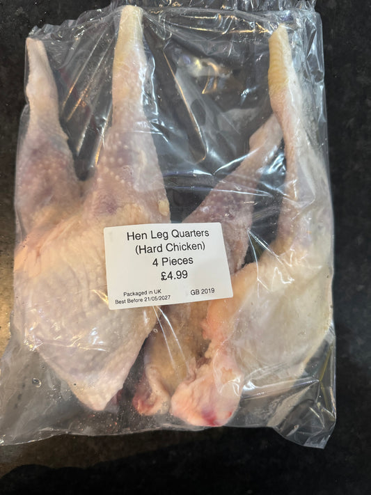 Hen Leg Quarters (Hard Chicken/4 Pieces)