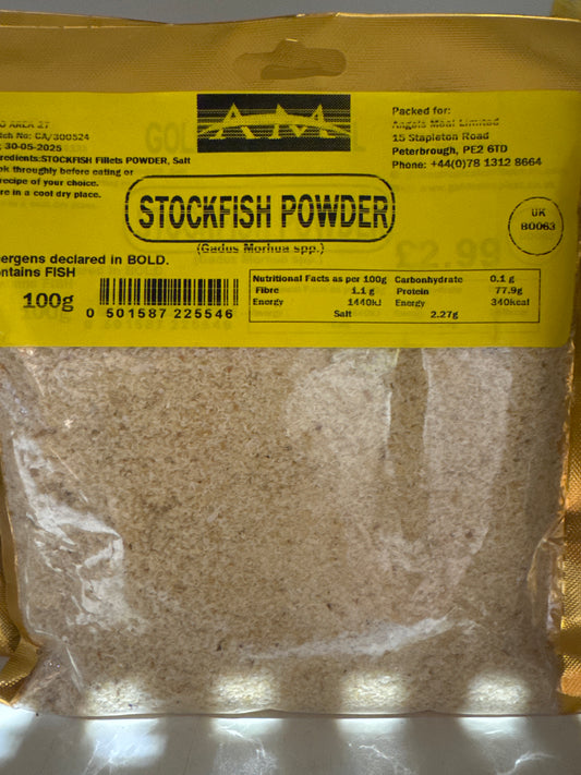 AM Dried Stockfish Powder 100g