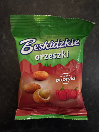 Aksam Beskidzkie Paprika Peanuts 70g