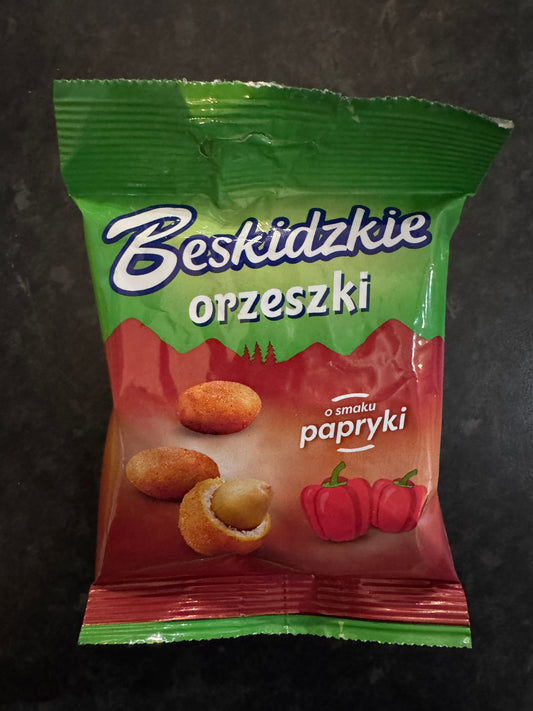 Aksam Beskidzkie Paprika Peanuts 70g