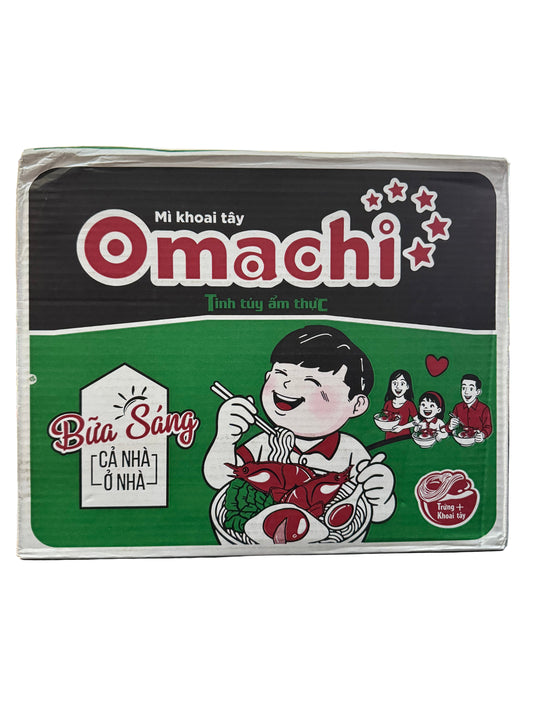Omachi Shrimp Noodles Mi Tom Chua Cay 30x80g