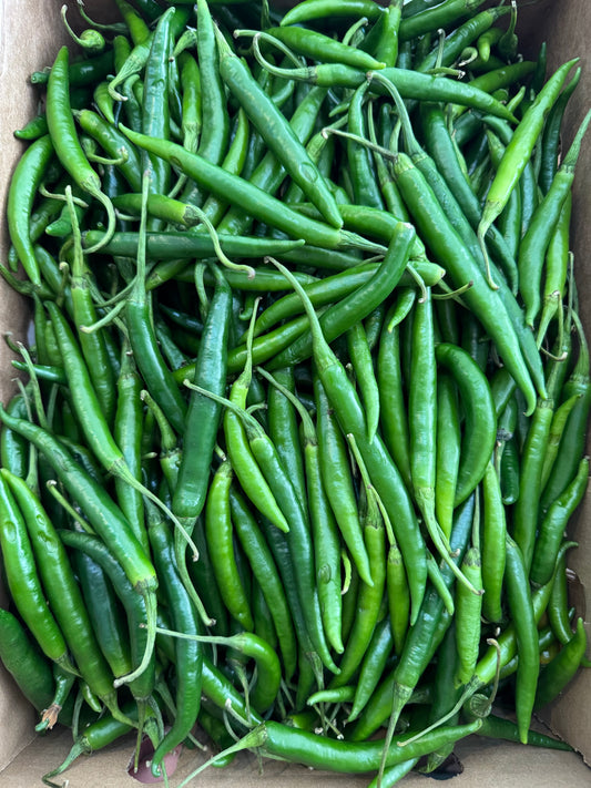 Long green chilli kg