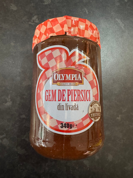 Olympia Peach Jam 340g