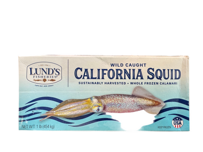 California Frozen Baby squid/ Calamari 454g