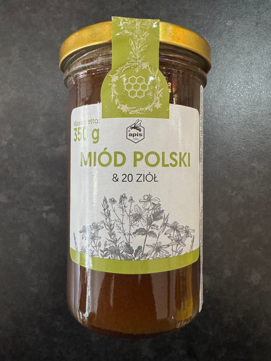 Apis Honey with 20 Plants 350g
