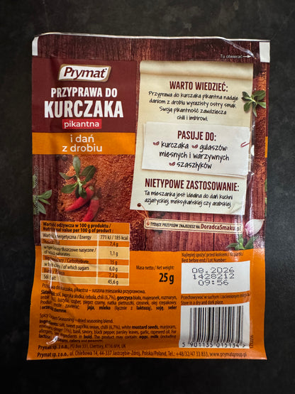 Prymat Spicy Chicken Seasoning 25g