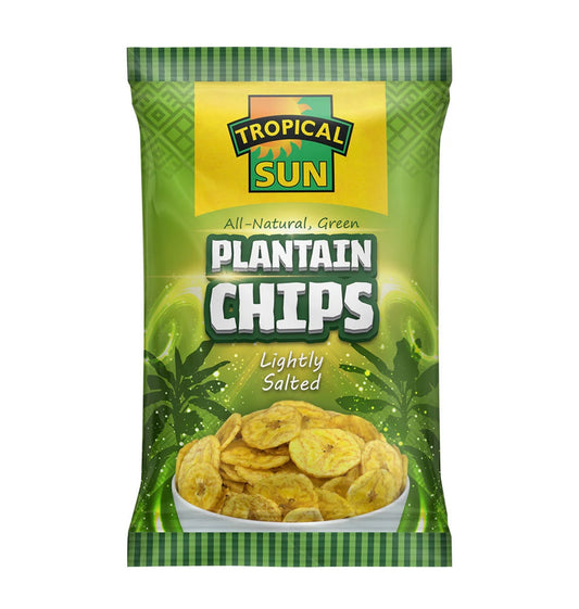 Tropical Sun Lightly Salted Plantain Chips 70g