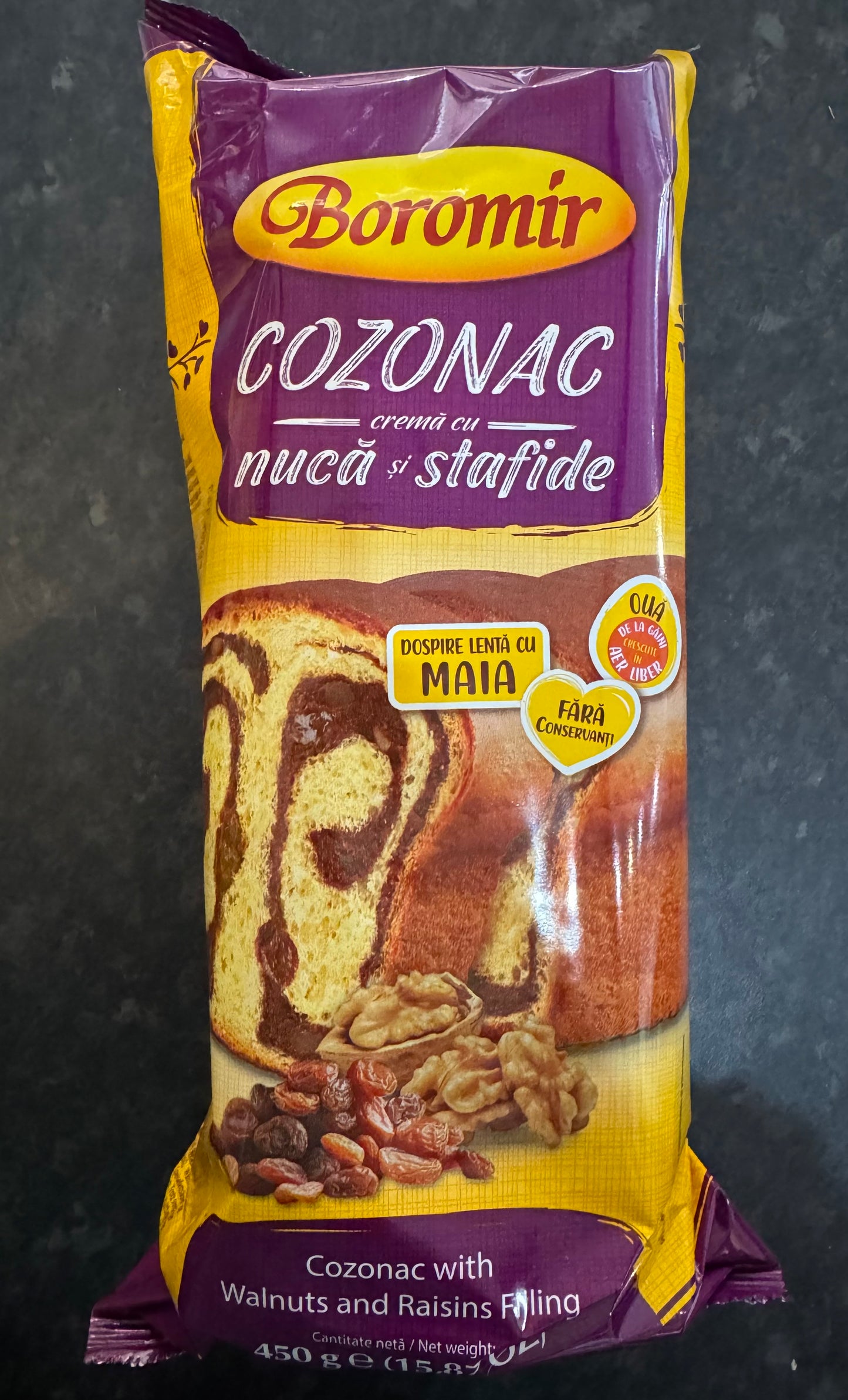 Boromir Cozonac with Walnuts and Raisings 500g