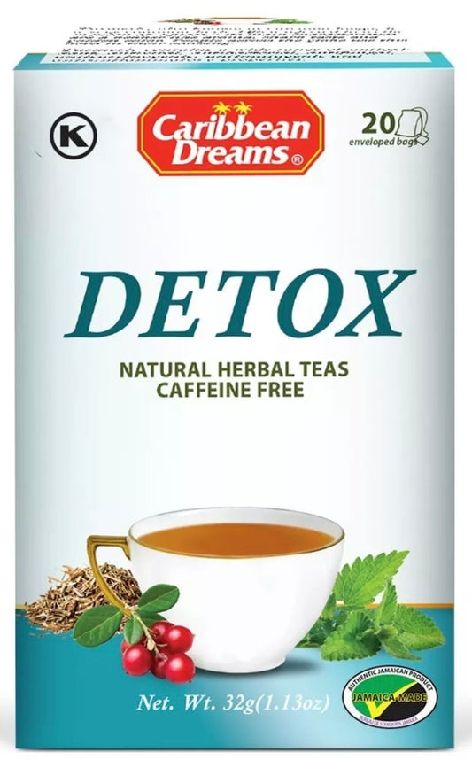 Caribbean Dreams Detox Tea 20 bags