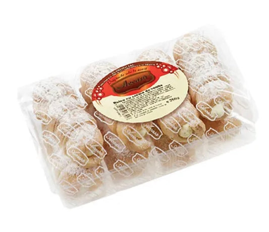 Accasa Puff Pastry Vanilla Cream Rolls 220g