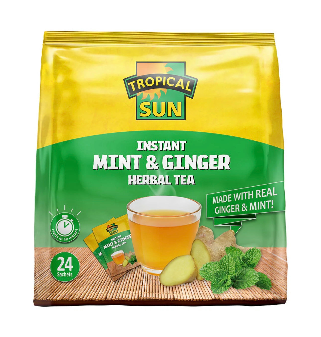 Tropical Sun Instant Mint & Ginger Tea