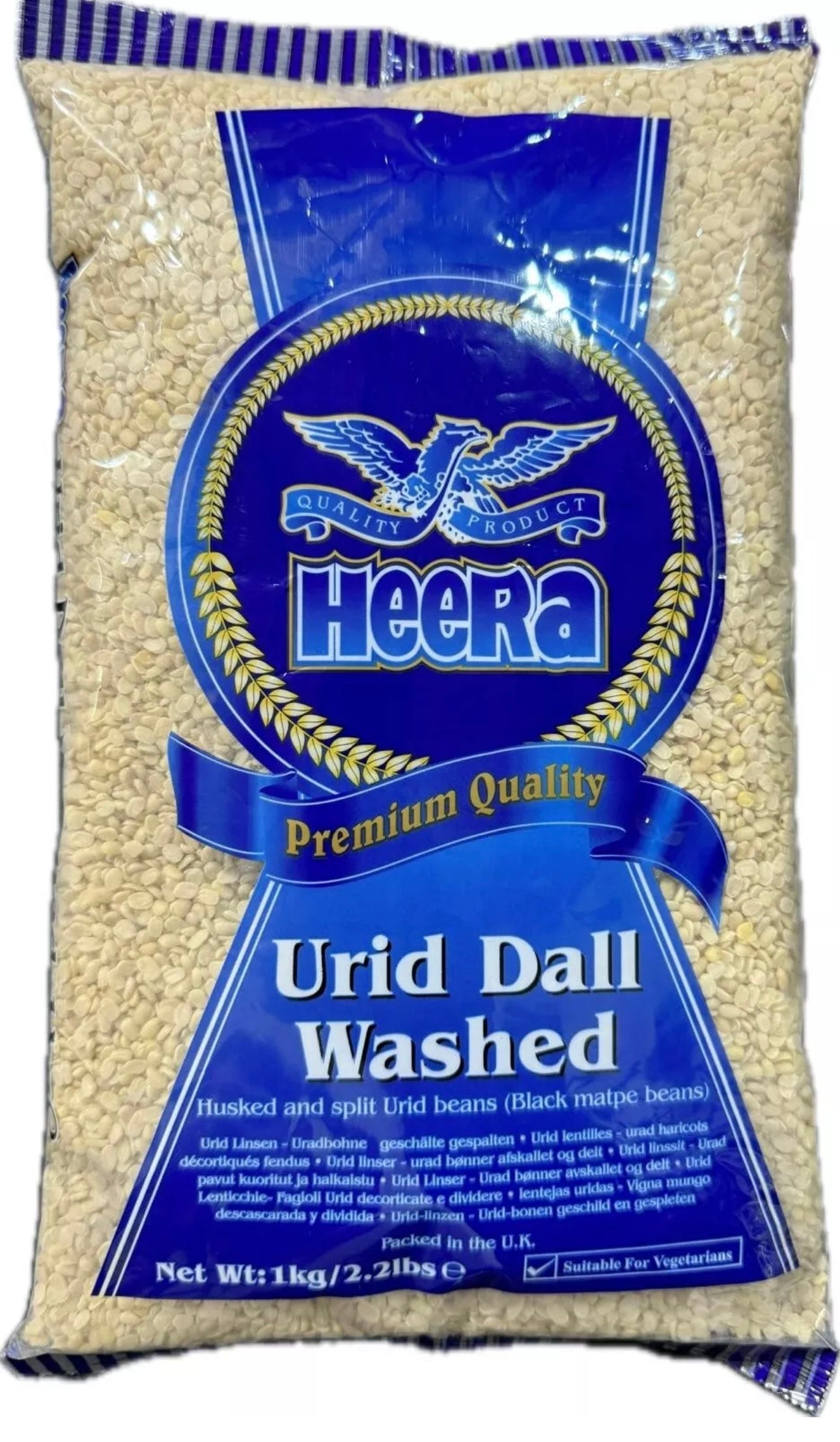 Heera Urid Dal Washed 500g