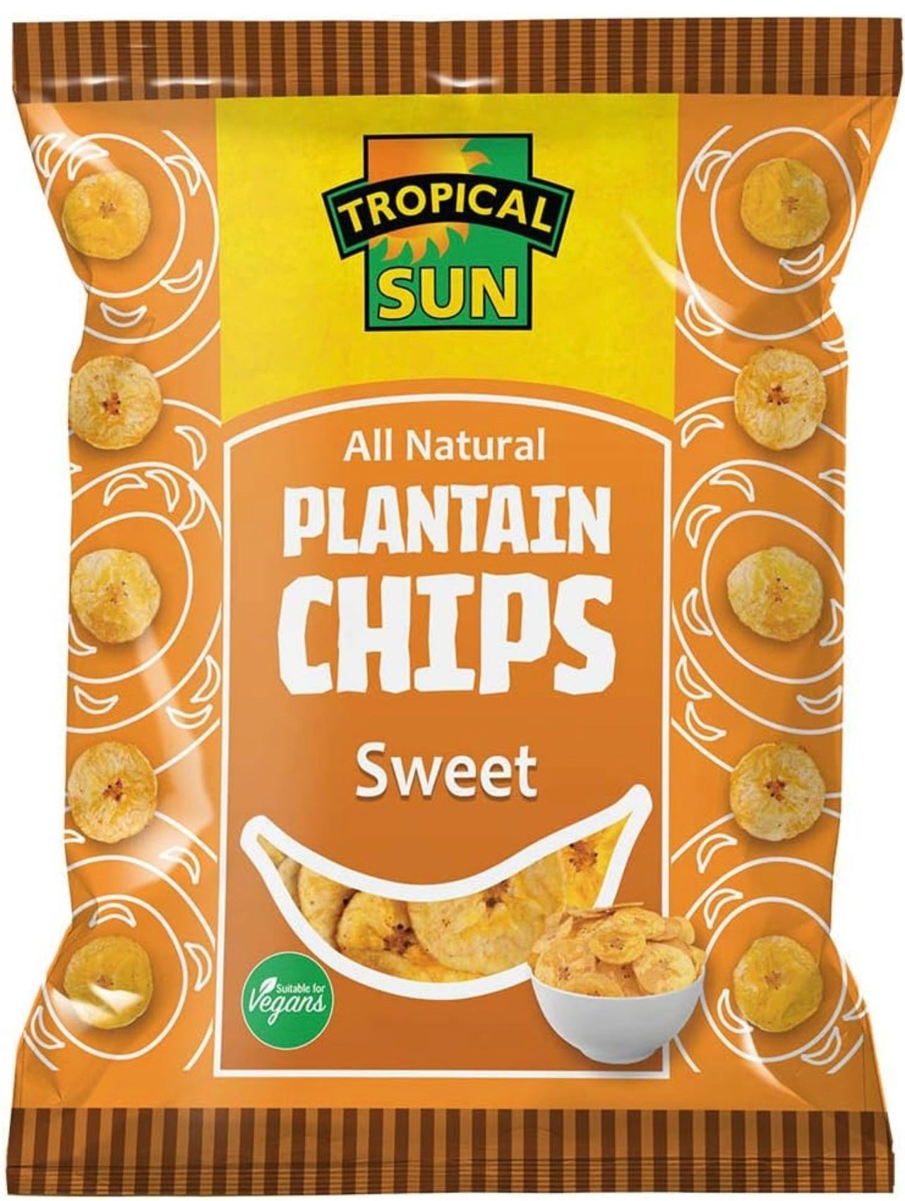 Tropical Sun Sweet Plantain Chips 70g