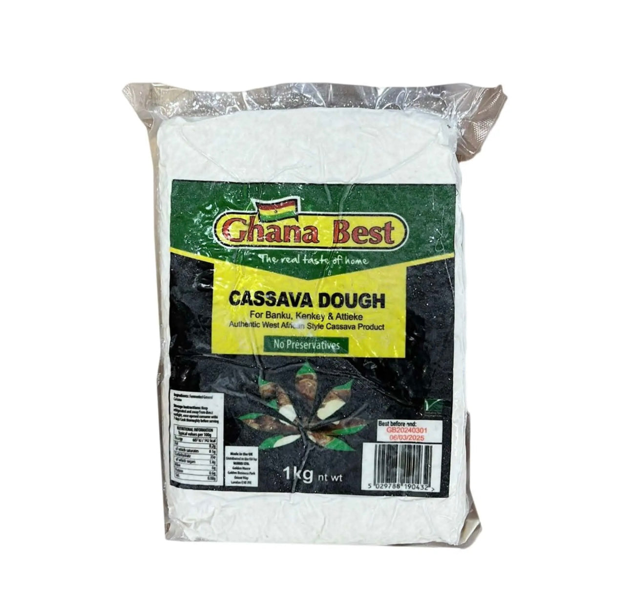 Ghana Best Cassava Dough 1Kg