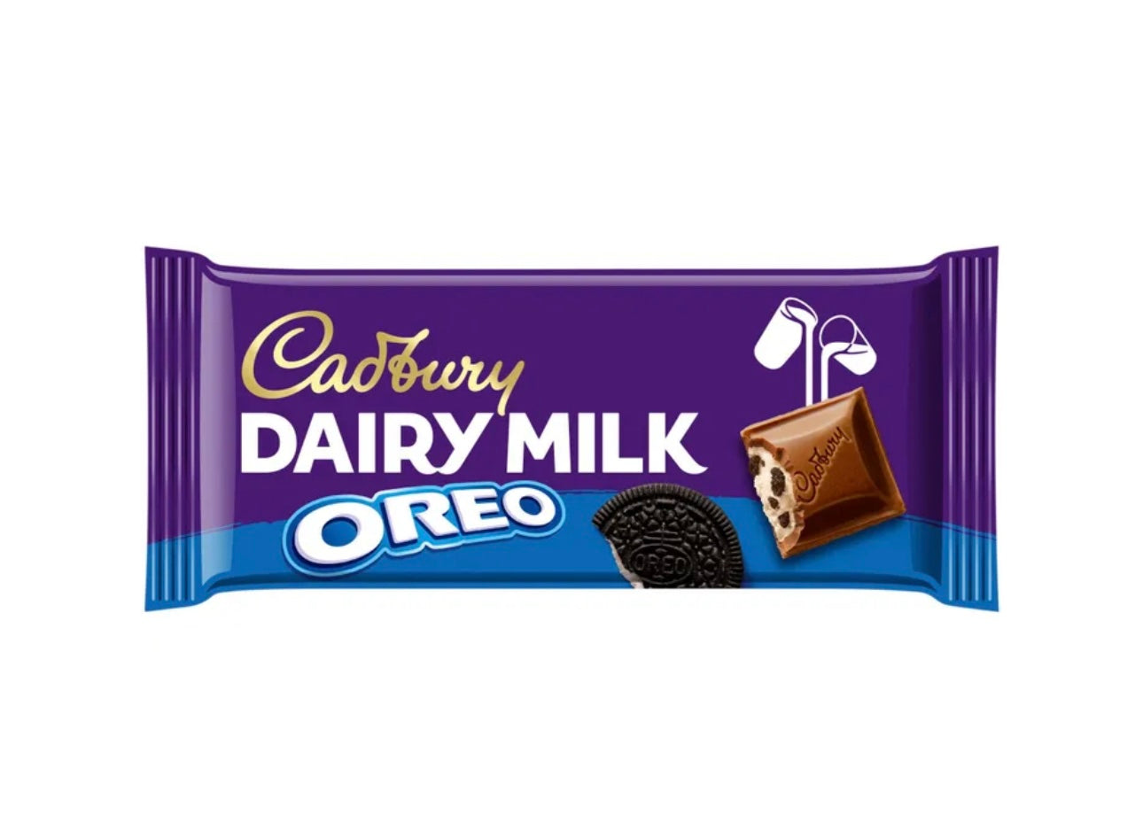 Cadbury Dairy Milk Oreo Chocolate Bar 120g