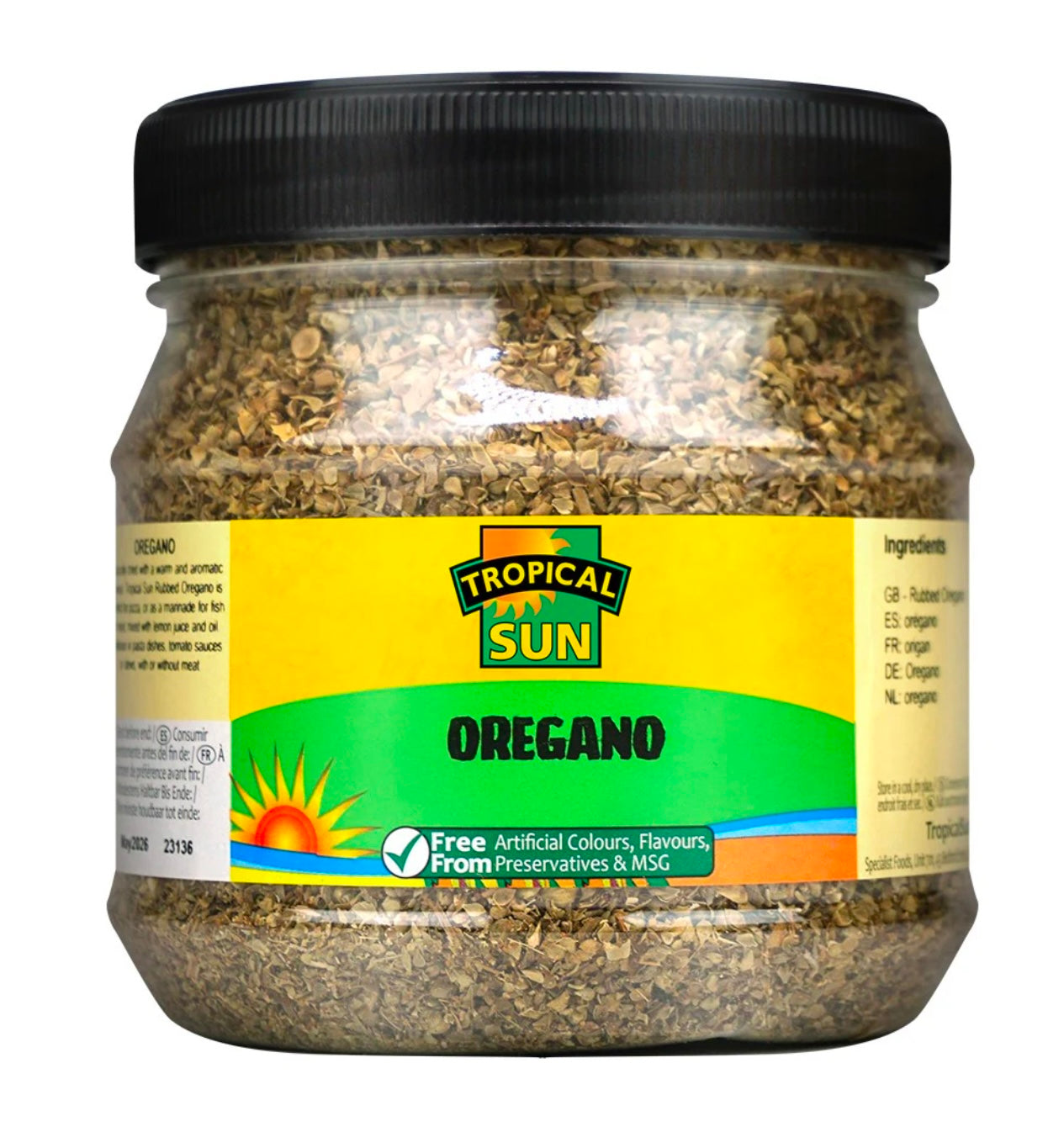 Tropical Sun Oregano 150g