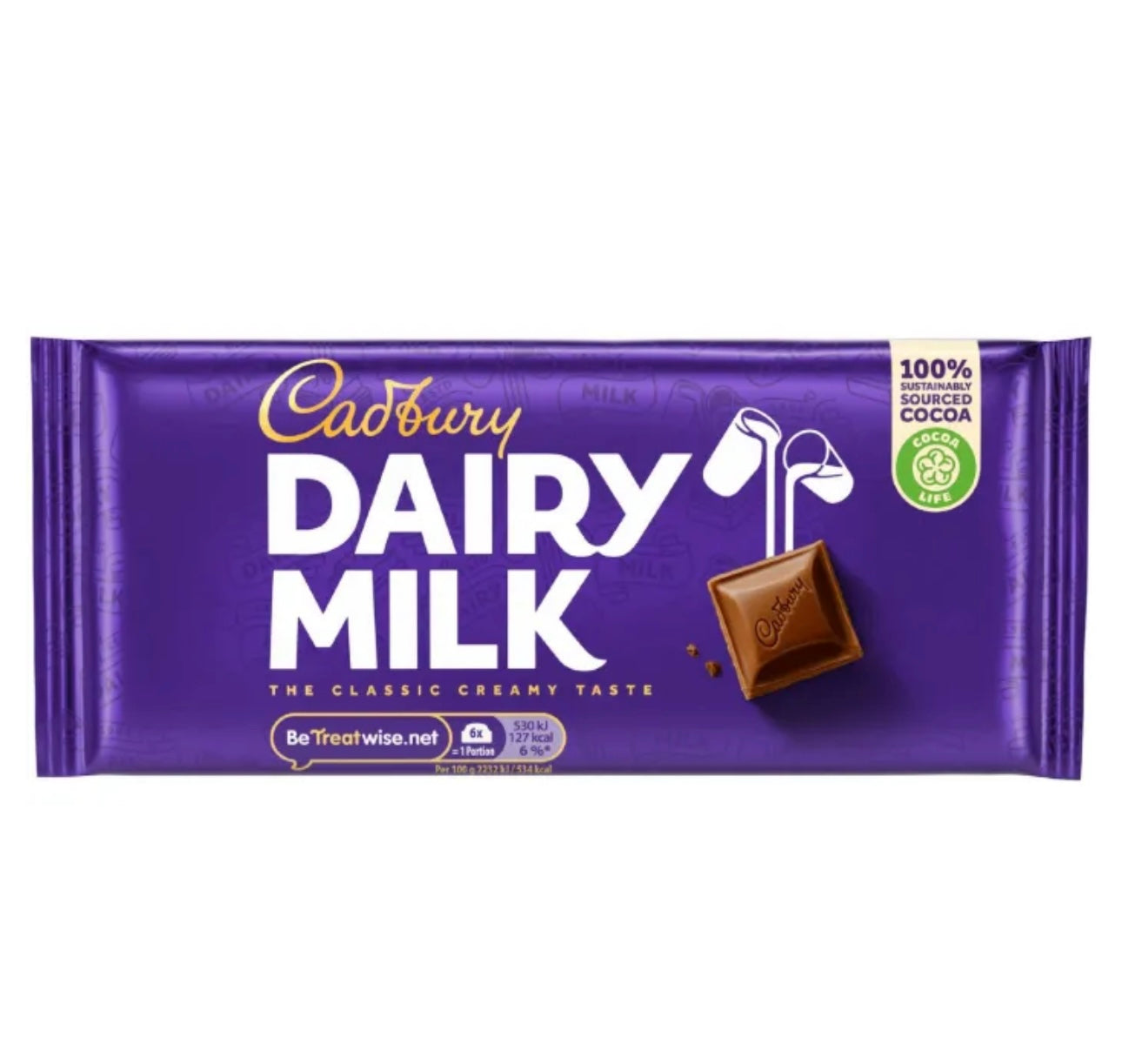 Cadbury Dairy Milk Chocolate Bar 95g