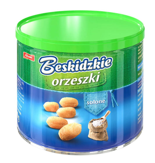 Aksam Beskidzkie Salted Peanuts 140g