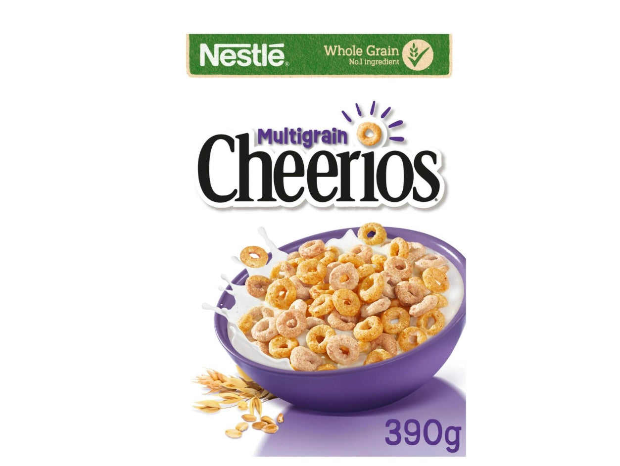 Nestle Cheerios Multigrain Cereal 390g