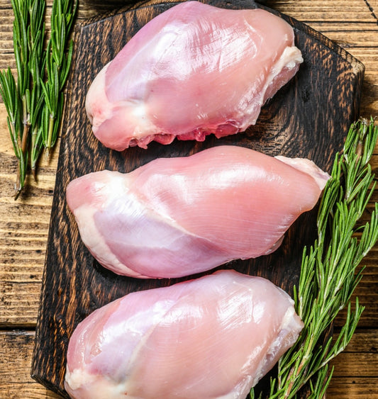 Halal Chicken Thighs Boneless & Skinless 2kg