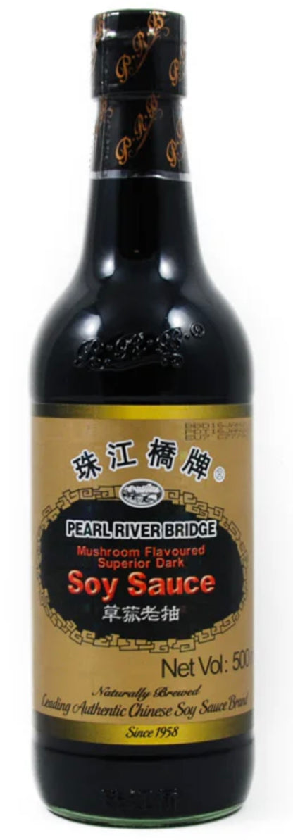 Pearl River Bridge Superior Mushroom Dark Soy Sauce 500ml