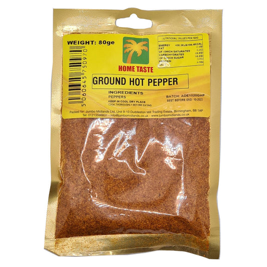 Home Taste ground hot pepper 80g