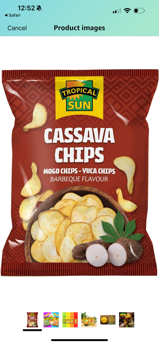 Tropical Sun BBQ Cassava Chips