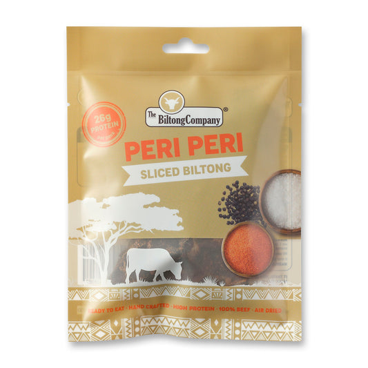 Peri Peri Sliced Biltong 50g Pack