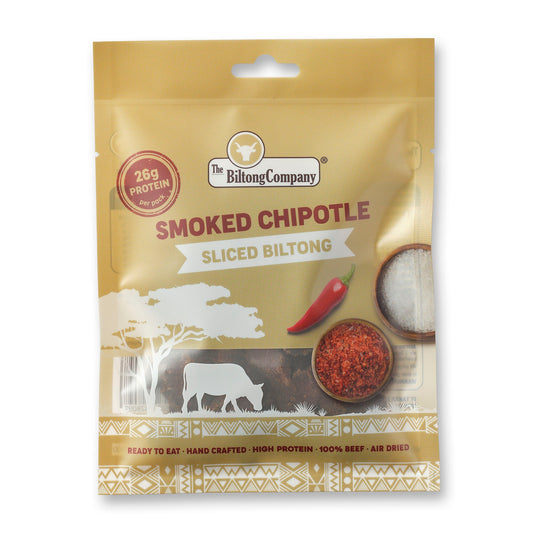 Smoked Chipotle Sliced Biltong 50g Pack