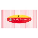 Euro Shopper Family Tissues 90 Sheets