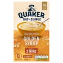 Quaker Oat So Simple Golden Syrup Porridge Sachets 10x36g