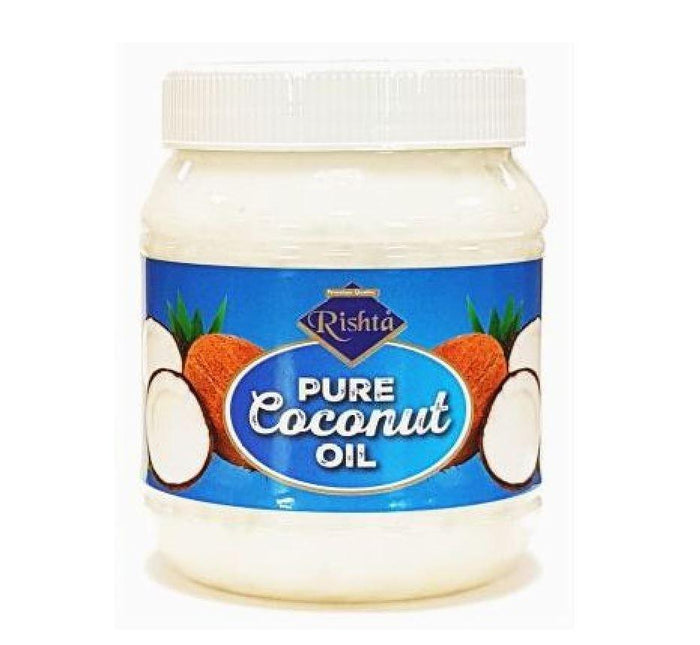 Rishta Coconut Oil (Round Jar) 500ml