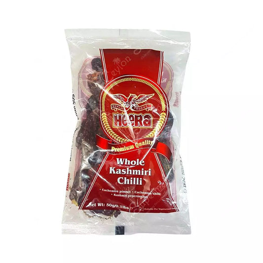 Heera Kashmiri Chili Whole 50g