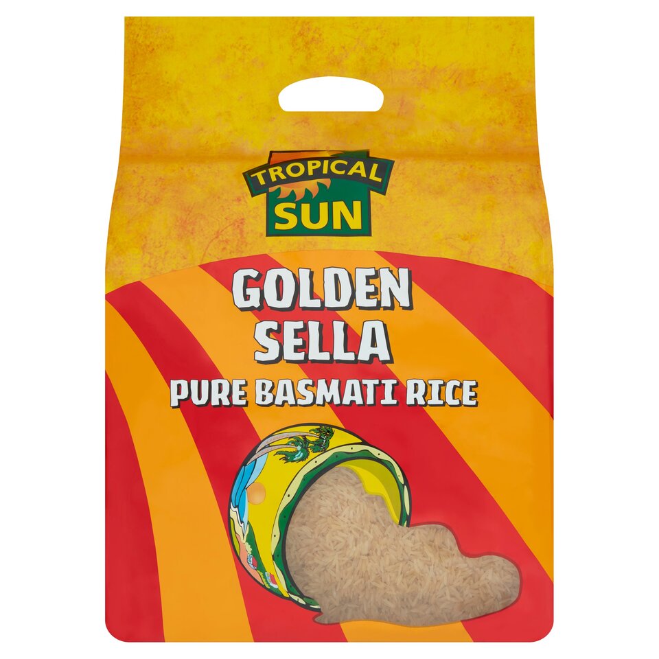 Tropical Sun Golden Sella Basmati Rice 5Kg