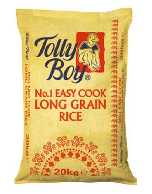 Tolly Boy Easy Cook Rice 20Kg